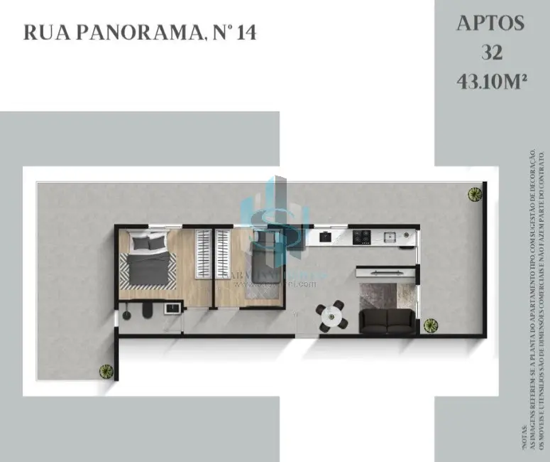 Foto 4 de Apartamento com 2 quartos à venda, 40m2 em Vila Dalila, São Paulo - SP