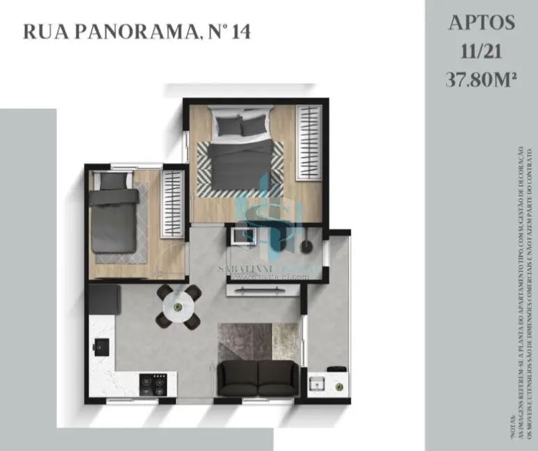 Foto 6 de Apartamento com 2 quartos à venda, 35m2 em Vila Dalila, São Paulo - SP