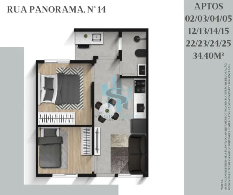 Foto 5 de Apartamento com 2 quartos à venda, 35m2 em Vila Dalila, São Paulo - SP