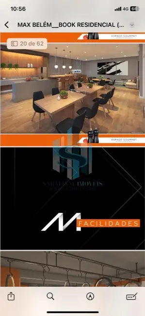 Apartamento com 2 quartos à venda, 53m2 em Belenzinho, São Paulo - SP - imagem 9 Foto 9 de Apartamento com 2 quartos à venda, 53m2 em Belenzinho, São Paulo - SP