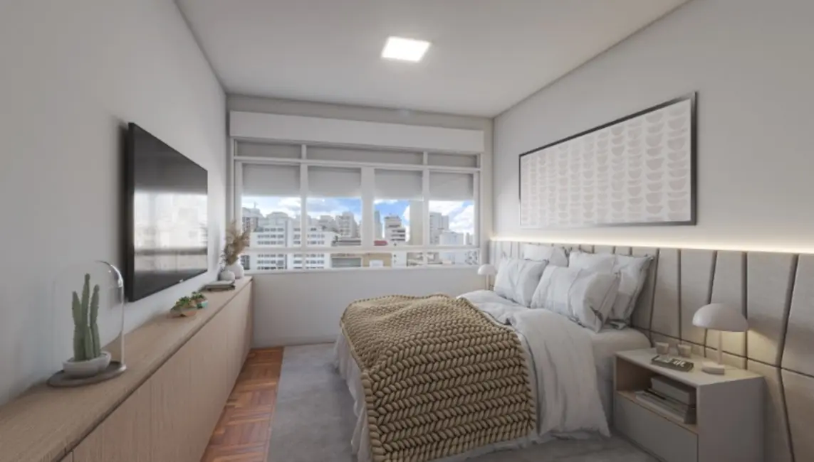 Apartamento com 3 quartos à venda, 140m2 em Higienópolis, São Paulo - SP - imagem 4 Foto 4 de Apartamento com 3 quartos à venda, 140m2 em Higienópolis, São Paulo - SP