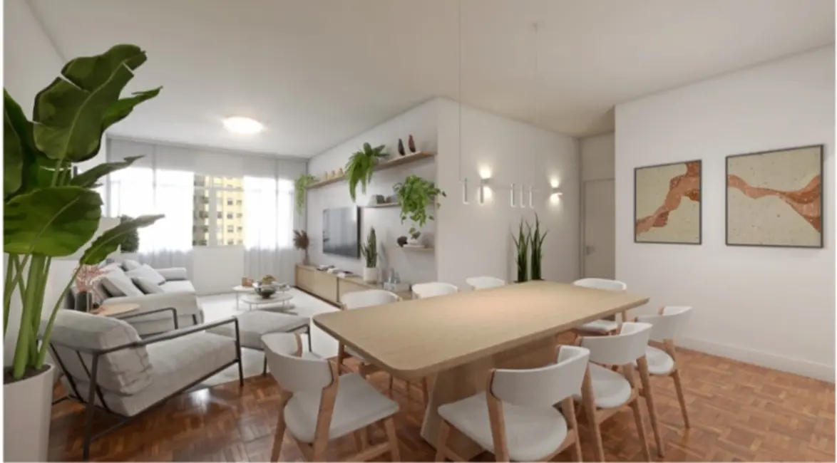 Foto 4 de Apartamento com 3 quartos à venda, 129m2 em Santa Cecília, São Paulo - SP