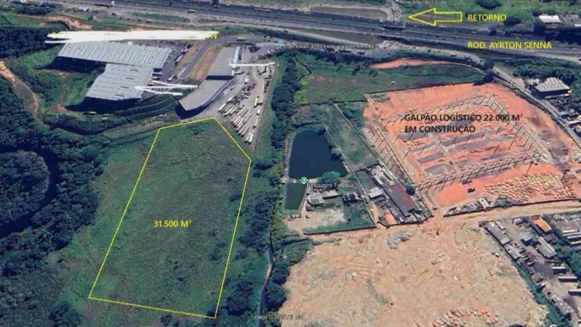 Foto 4 de Terreno / Lote à venda, 3146m2 em Cidade Tupinambá, Guarulhos - SP