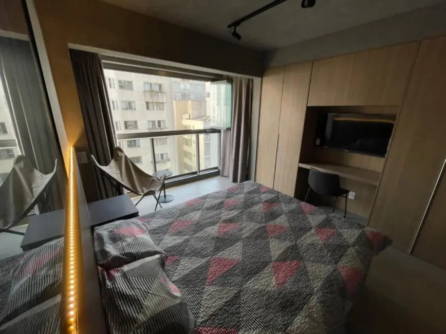 Foto 9 de Apartamento com 1 quarto para alugar, 24m2 em Consolação, São Paulo - SP