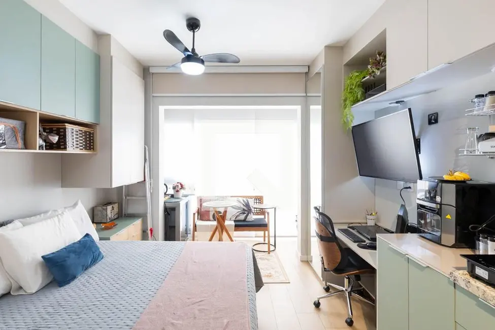 Foto 3 de Kitnet com 1 quarto à venda, 22m2 em Santa Cecília, São Paulo - SP