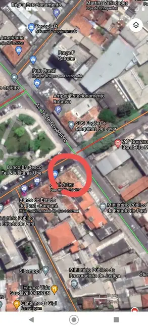 Foto 4 de Sala Comercial para alugar, 140m2 em Campina, Belem - PA