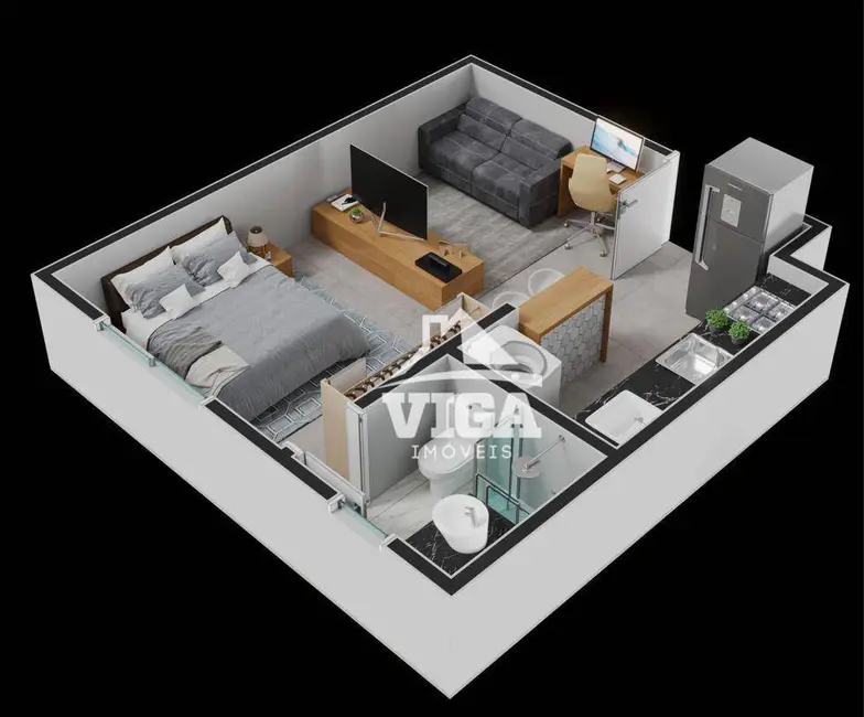 Apartamento com 2 quartos para alugar, 52m2 em Itumbiara - GO - imagem 6 Foto 6 de Apartamento com 2 quartos para alugar, 52m2 em Itumbiara - GO