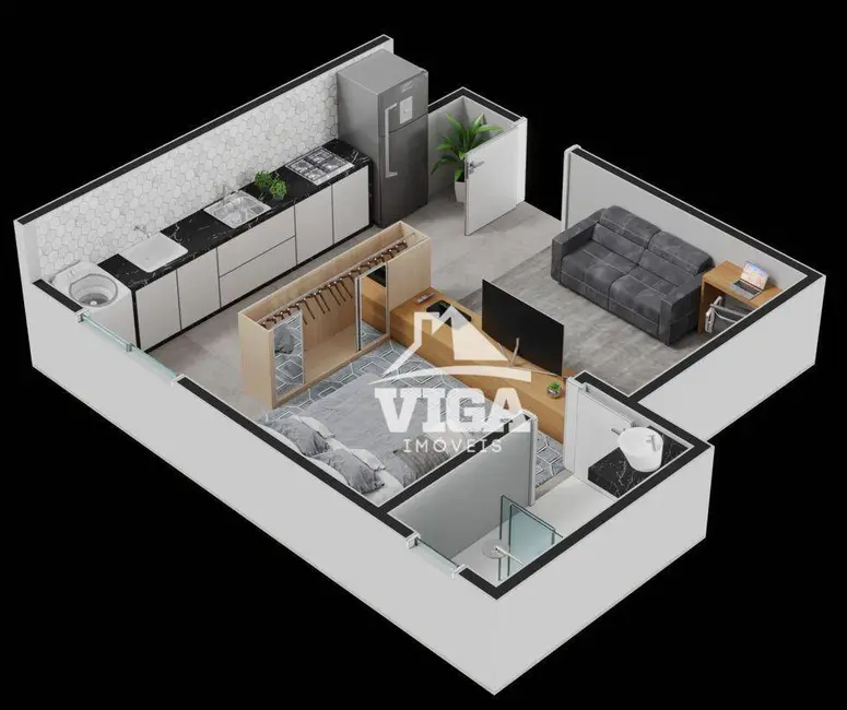 Apartamento com 2 quartos para alugar, 52m2 em Itumbiara - GO - imagem 7 Foto 7 de Apartamento com 2 quartos para alugar, 52m2 em Itumbiara - GO