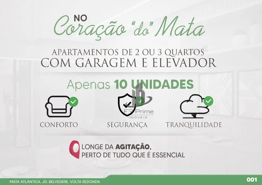 Apartamento com 2 quartos à venda, 61m2 em Jardim Belvedere, Volta Redonda - RJ - imagem 4 Foto 4 de Apartamento com 2 quartos à venda, 61m2 em Jardim Belvedere, Volta Redonda - RJ