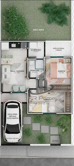 Casa com 2 quartos à venda, 70m2 em Roselândia, Barra Mansa - RJ - imagem 4 Foto 4 de Casa com 2 quartos à venda, 70m2 em Roselândia, Barra Mansa - RJ