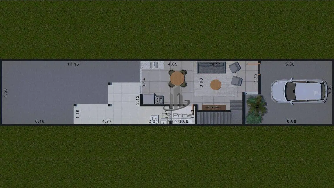 Foto 2 de Casa com 3 quartos à venda, 150m2 em Colônia Santo Antônio, Barra Mansa - RJ