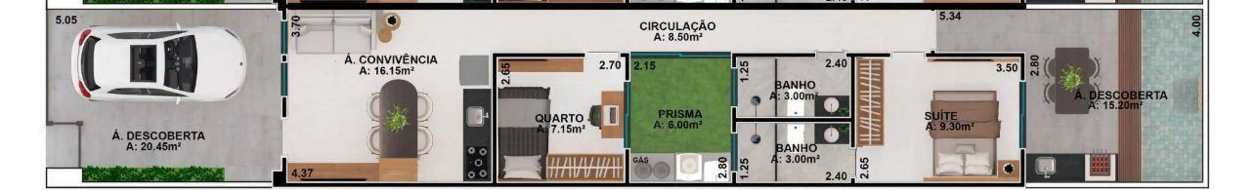 Casa de Condomínio com 2 quartos à venda, 100m2 em Barra Do Pirai - RJ - imagem 8 Foto 8 de Casa de Condomínio com 2 quartos à venda, 100m2 em Barra Do Pirai - RJ
