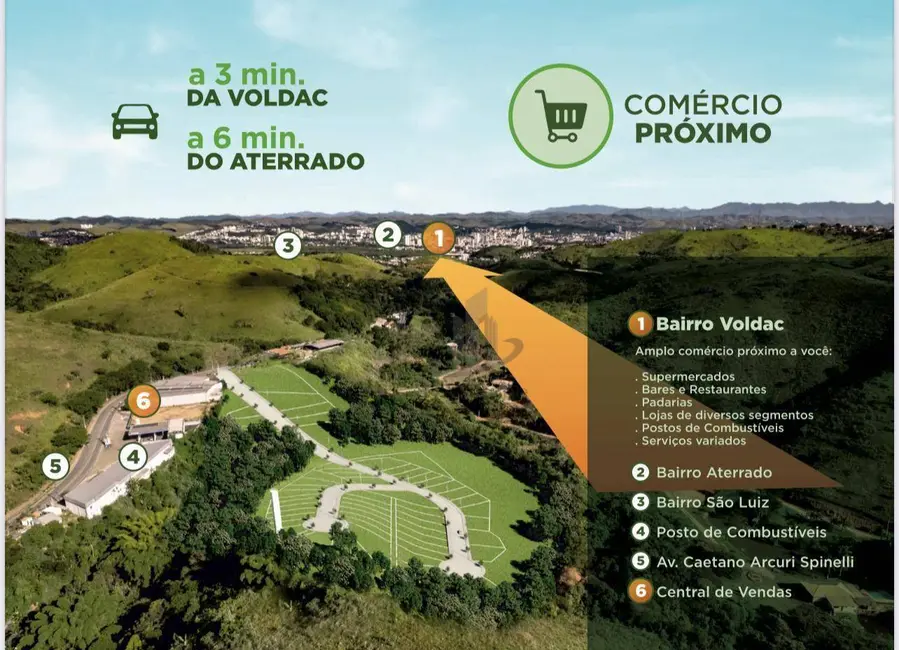 Terreno / Lote à venda, 300m2 em Voldac, Volta Redonda - RJ - imagem 4 Foto 4 de Terreno / Lote à venda, 300m2 em Voldac, Volta Redonda - RJ