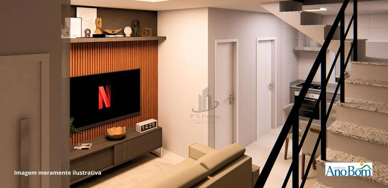 Casa de Condomínio com 2 quartos à venda, 104m2 em Parque Independência, Barra Mansa - RJ - imagem 3 Foto 3 de Casa de Condomínio com 2 quartos à venda, 104m2 em Parque Independência, Barra Mansa - RJ