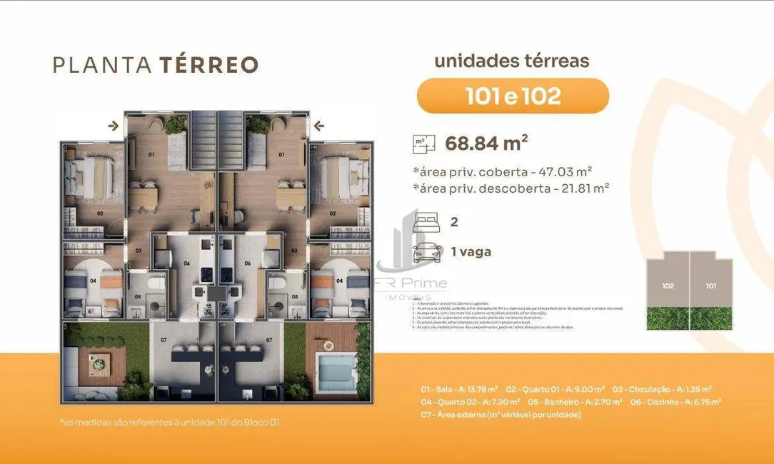 Apartamento com 2 quartos à venda, 68m2 em Nova Primavera, Volta Redonda - RJ - imagem 4 Foto 4 de Apartamento com 2 quartos à venda, 68m2 em Nova Primavera, Volta Redonda - RJ