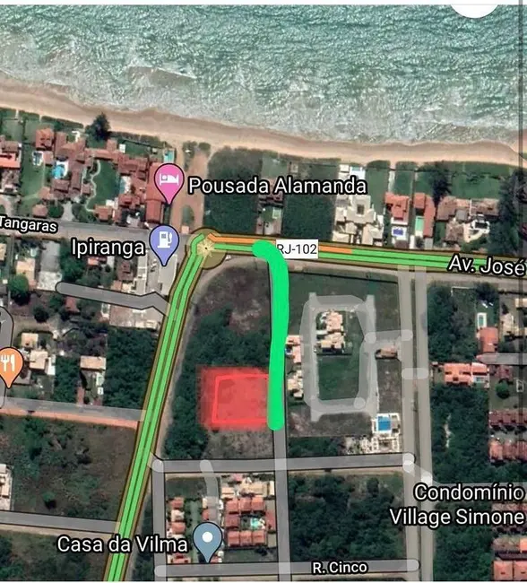 Foto 4 de Terreno / Lote à venda, 900m2 em Armacao Dos Buzios - RJ