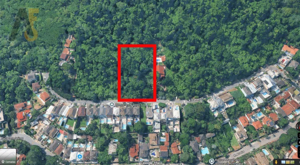 Foto 1 de Terreno / Lote à venda, 2000m2 em Anil, Rio De Janeiro - RJ