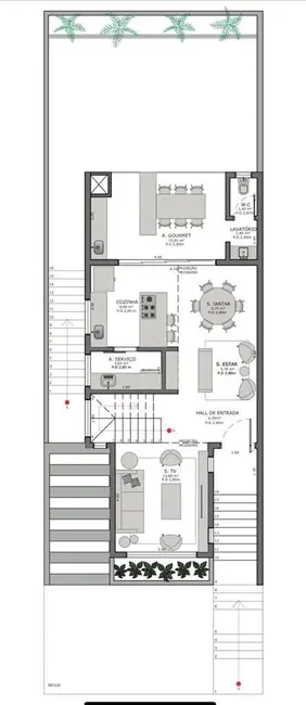 Foto 2 de Casa de Condomínio com 3 quartos à venda, 200m2 em Bongue, Piracicaba - SP