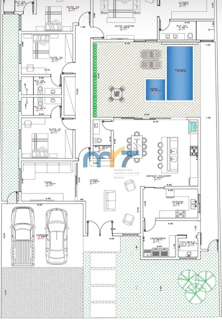 Casa com 4 quartos à venda, 450m2 em Rondonopolis - MT - imagem 3 Foto 3 de Casa com 4 quartos à venda, 450m2 em Rondonopolis - MT