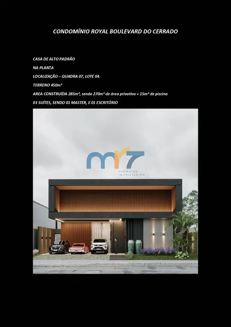 Casa de Condomínio com 3 quartos à venda, 450m2 em Rondonopolis - MT - imagem 8 Foto 8 de Casa de Condomínio com 3 quartos à venda, 450m2 em Rondonopolis - MT