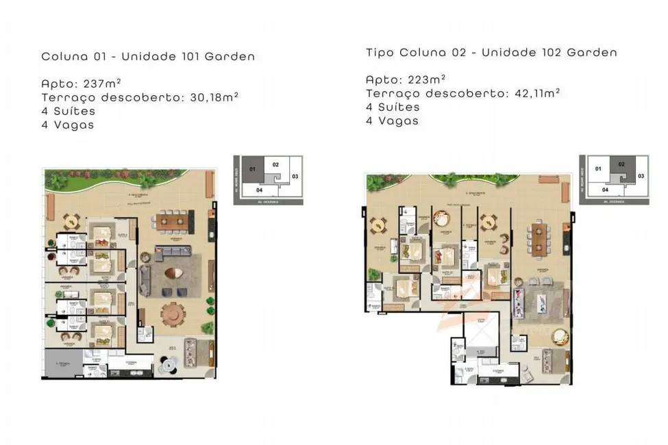 Foto 12 de Apartamento à venda, 213m2 em Praia do Morro, Guarapari - ES