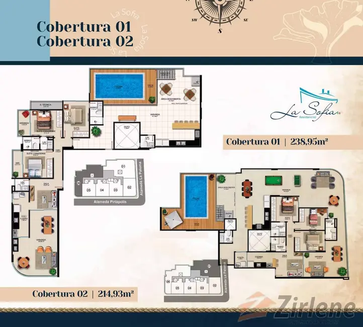 Apartamento com 2 quartos à venda, 195m2 em Enseada Azul, Guarapari - ES - imagem 9 Foto 9 de Apartamento com 2 quartos à venda, 195m2 em Enseada Azul, Guarapari - ES
