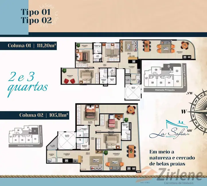 Apartamento com 2 quartos à venda, 195m2 em Enseada Azul, Guarapari - ES - imagem 5 Foto 5 de Apartamento com 2 quartos à venda, 195m2 em Enseada Azul, Guarapari - ES