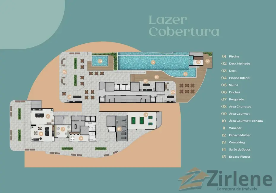 Foto 5 de Apartamento com 3 quartos à venda, 105m2 em Praia do Morro, Guarapari - ES