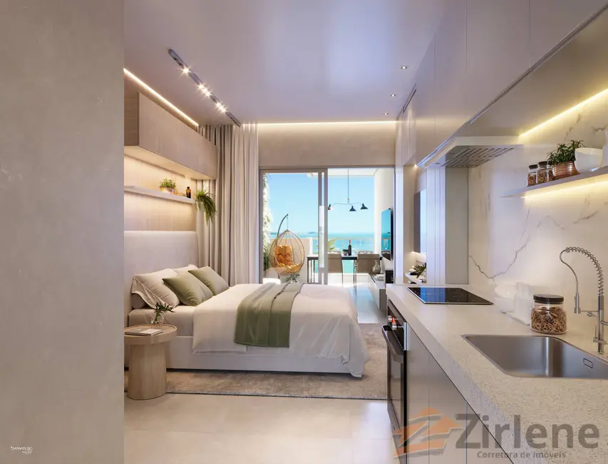 Foto 6 de Apartamento com 1 quarto à venda, 37m2 em Praia do Morro, Guarapari - ES