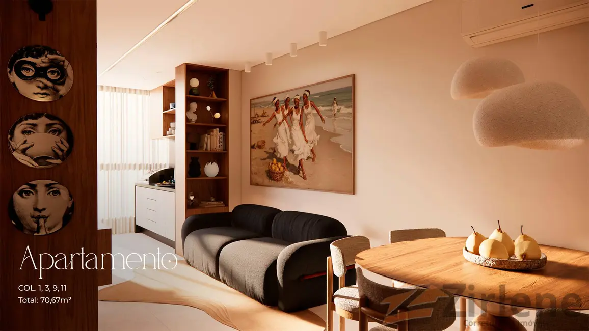 Foto 2 de Apartamento com 1 quarto à venda, 35m2 em Praia do Morro, Guarapari - ES