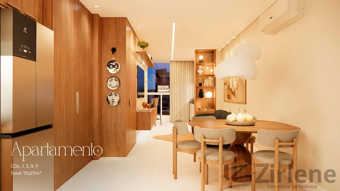 Foto 4 de Apartamento com 1 quarto à venda, 35m2 em Praia do Morro, Guarapari - ES