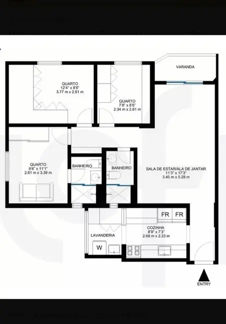 Foto 7 de Apartamento com 3 quartos à venda, 75m2 em Vila Andrade, São Paulo - SP
