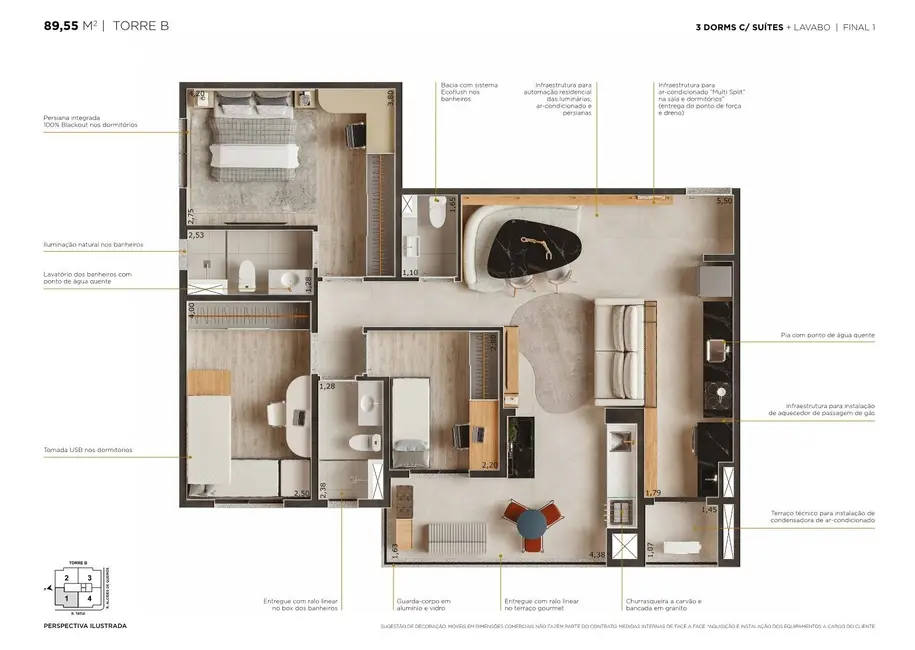Foto 44 de Apartamento à venda em Casa Branca, Santo Andre - SP