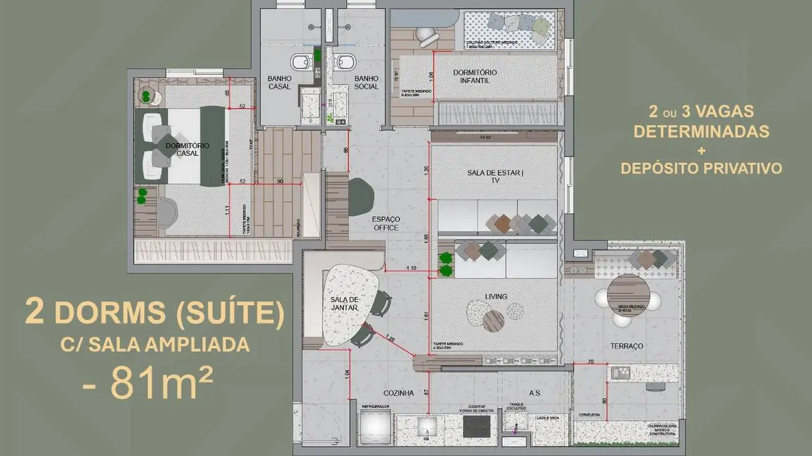 Foto 4 de Apartamento com 3 quartos à venda, 81m2 em Santa Paula, Sao Caetano Do Sul - SP