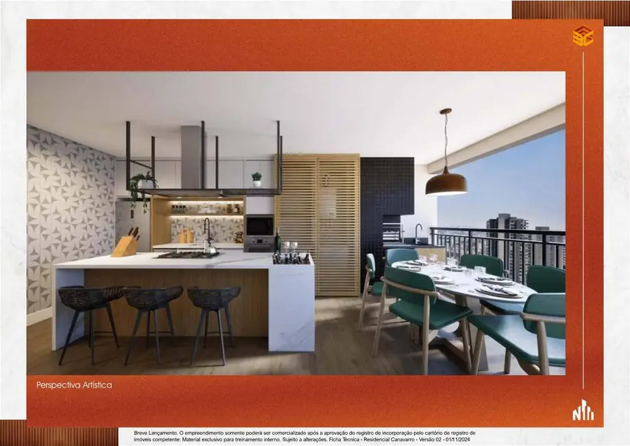 Foto 9 de Apartamento com 3 quartos à venda, 72m2 em Campestre, Santo Andre - SP