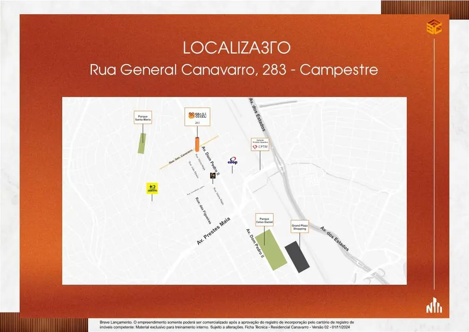 Foto 5 de Apartamento com 2 quartos à venda, 72m2 em Campestre, Santo Andre - SP