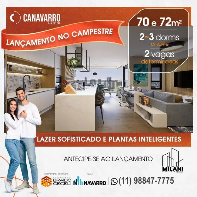 Foto 2 de Apartamento com 2 quartos à venda, 72m2 em Campestre, Santo Andre - SP