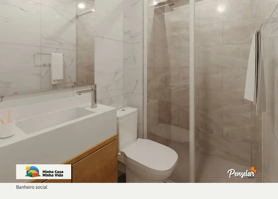 Foto 7 de Apartamento com 2 quartos à venda, 40m2 em Conceição, Diadema - SP