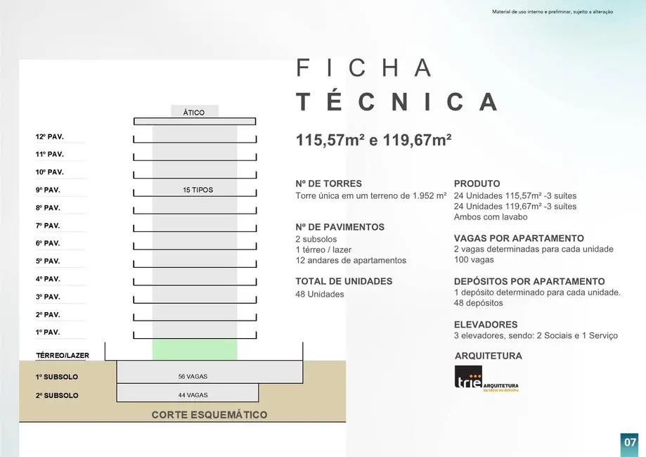 Foto 7 de Apartamento com 3 quartos à venda, 115m2 em Centro, Sao Caetano Do Sul - SP