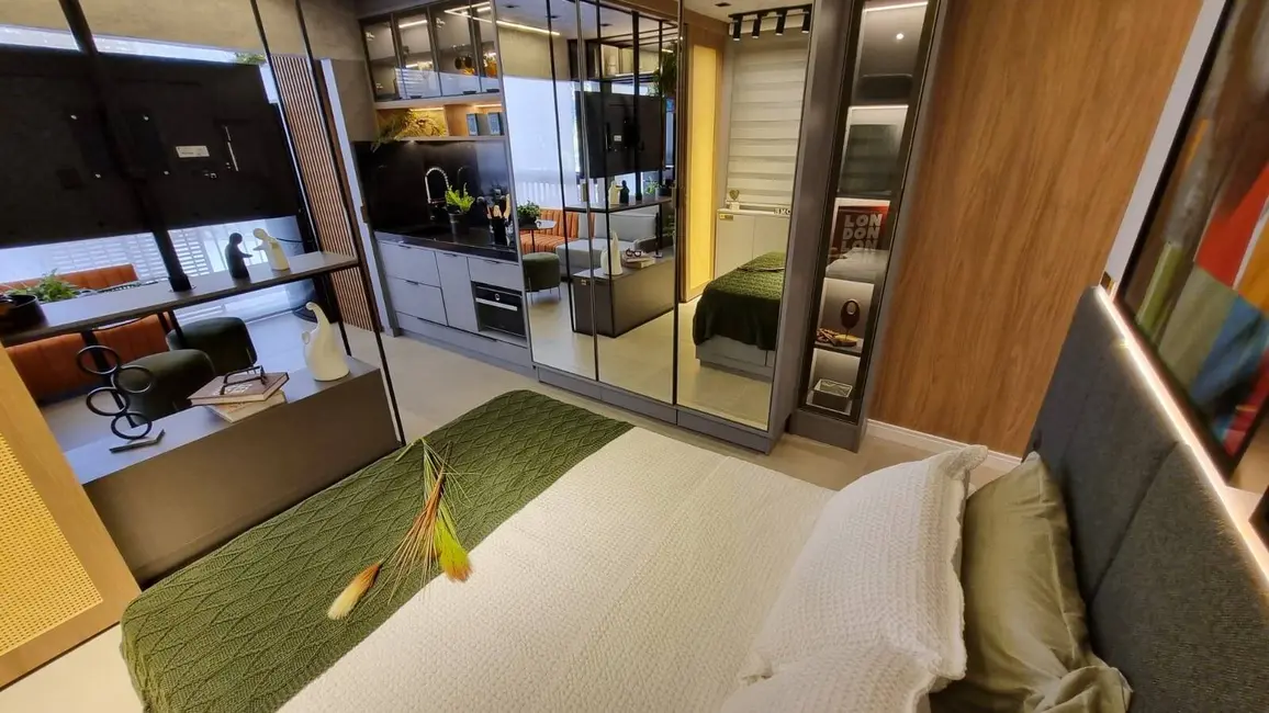 Foto 9 de Apartamento com 1 quarto à venda, 30m2 em Jardim, Santo Andre - SP