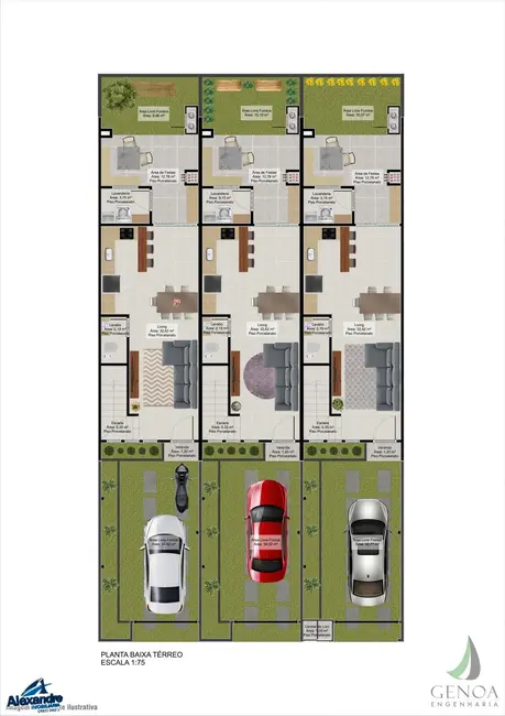 Casa com 3 quartos à venda, 129m2 em Três Rios do Norte, Jaragua Do Sul - SC - imagem 3 Foto 3 de Casa com 3 quartos à venda, 129m2 em Três Rios do Norte, Jaragua Do Sul - SC