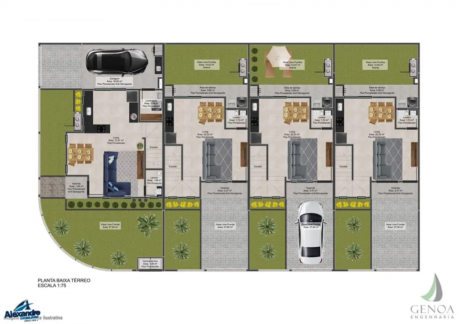 Casa com 2 quartos à venda, 99m2 em Três Rios do Norte, Jaragua Do Sul - SC - imagem 3 Foto 3 de Casa com 2 quartos à venda, 99m2 em Três Rios do Norte, Jaragua Do Sul - SC