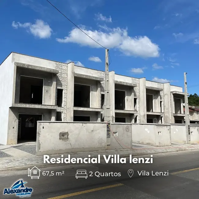 Foto 1 de Casa com 2 quartos à venda, 70m2 em Vila Lenzi, Jaragua Do Sul - SC