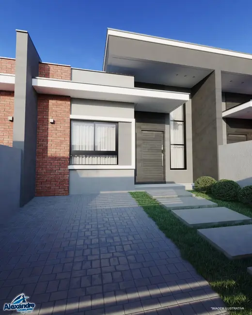 Casa com 3 quartos à venda, 94m2 em Guaramirim - SC - imagem 1 Foto 1 de Casa com 3 quartos à venda, 94m2 em Guaramirim - SC