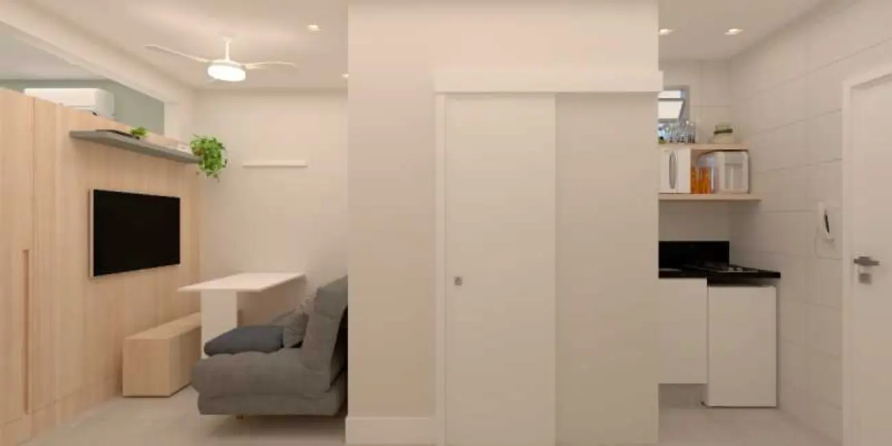 Foto 2 de Apartamento com 1 quarto à venda, 30m2 em Rio De Janeiro - RJ