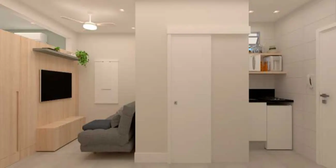 Foto 3 de Apartamento com 1 quarto à venda, 30m2 em Rio De Janeiro - RJ