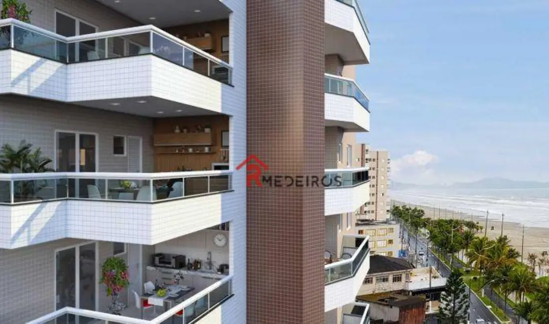 Foto 3 de Apartamento com 2 quartos à venda, 130m2 em Maracanã, Praia Grande - SP