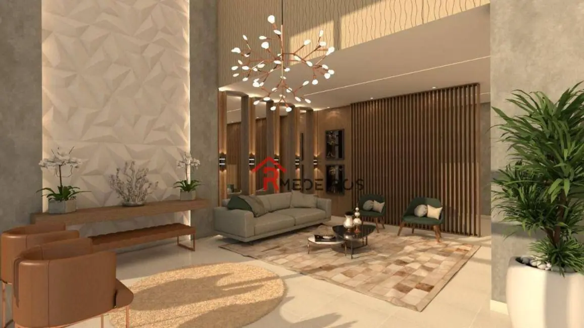 Foto 2 de Apartamento com 2 quartos à venda, 70m2 em Mirim, Praia Grande - SP