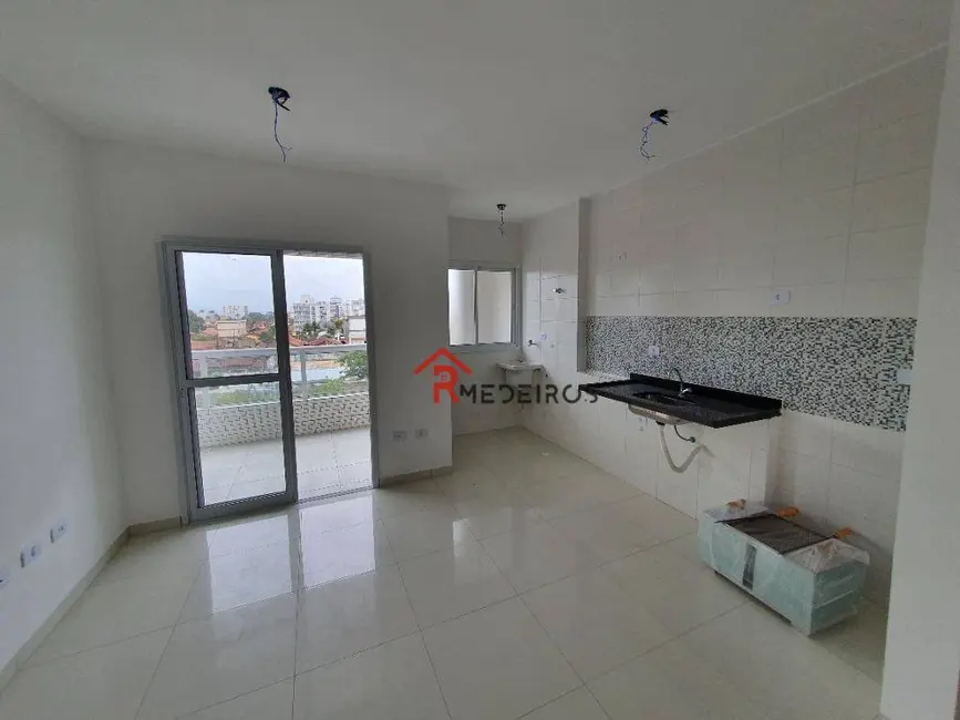 Foto 2 de Apartamento com 1 quarto à venda, 44m2 em Caiçara, Praia Grande - SP