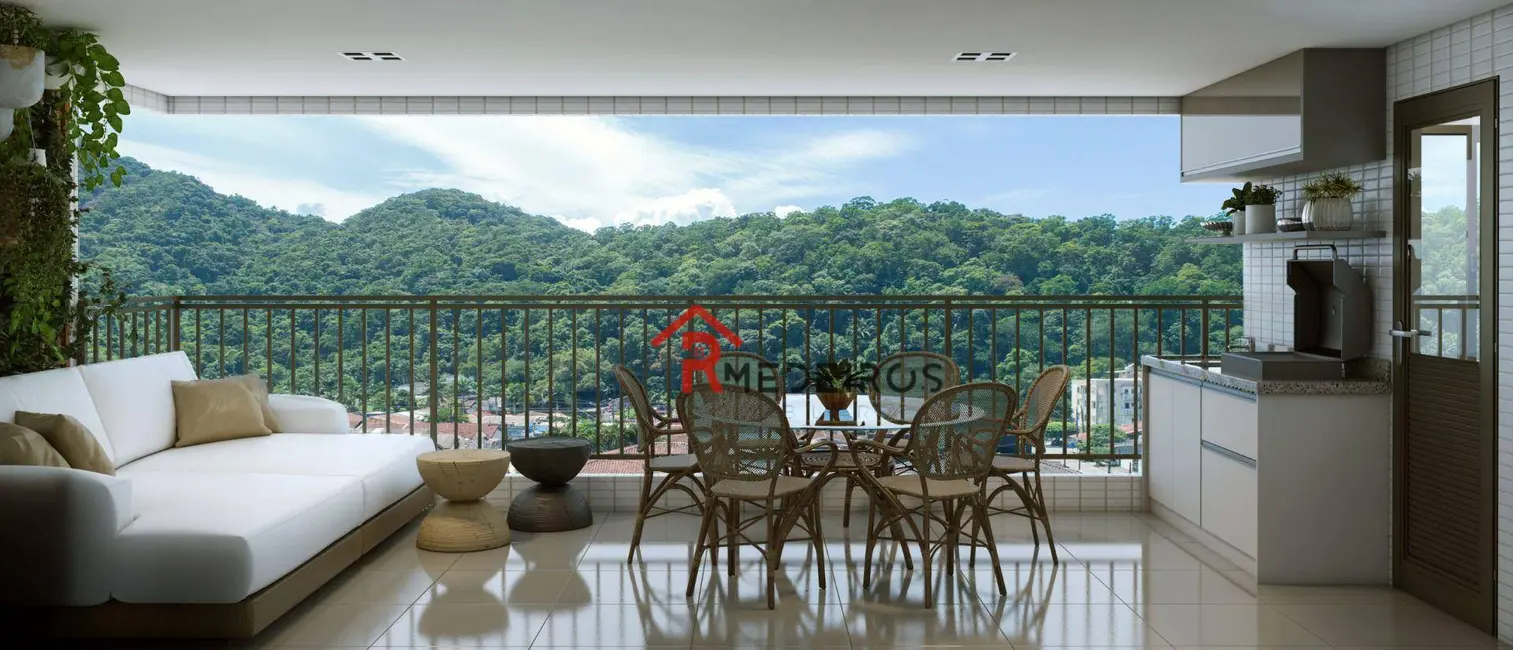 Foto 1 de Apartamento com 2 quartos à venda, 72m2 em Canto do Forte, Praia Grande - SP